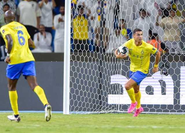 رأسية رونالدو تمنح النصر التأهل أمام الزمالك في البطولة العربية للأندية