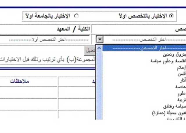 تنسيق الكليات 2023.. خطوات تعديل الرغبات بعد كتابتها في تنسيق المرحلة الأولى