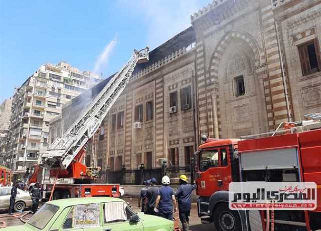قرار عاجل من النيابة الإدارية بشأن حريق مبنى وزارة الأوقاف