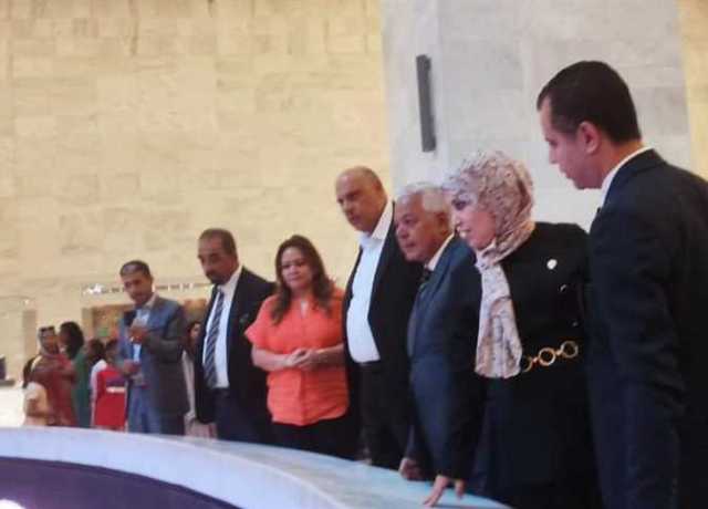 وزيرة الإسكان بالكاميرون ورئيس ديوان الخدمة بالأردن يزوران «القومي للحضارة» (تفاصيل)