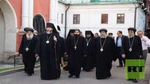 وفد من الكنيسة القبطية المصرية يزور موسكو بدعوة رسمية من البطريرك كيريل (صور)