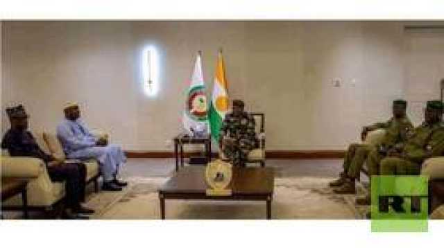 رئيس المجلس الانتقالي في النيجر يستقبل وفدا وزاريا من مالي