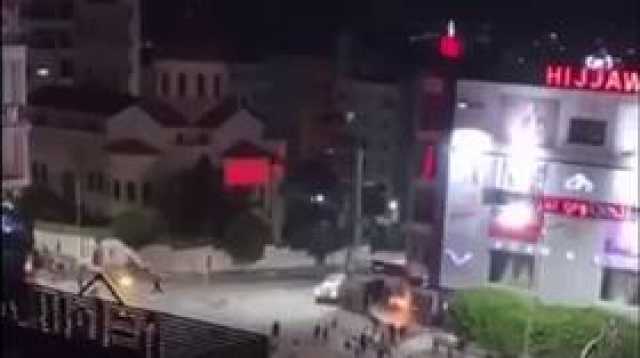 القوات الإسرائيلية تقتحم مدينة نابلس (فيديو)