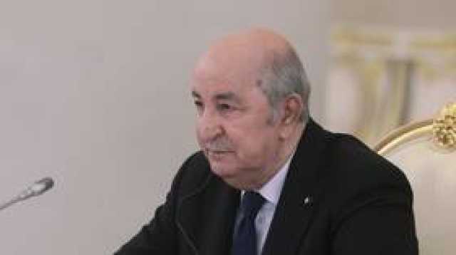الرئيس الجزائري يدعو الليبيين إلى 'لم الشمل وتغليب المصلحة العليا' للبلاد