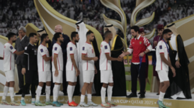 ملك الأردن يوجه رسالة لـ'النشامى' بعد خسارتهم لقب كأس آسيا لمصلحة قطر