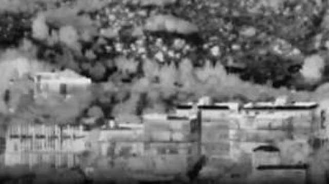 طائرات حربية إسرائيلية تقصف أهدافا لحزب الله جنوب لبنان (فيديو)