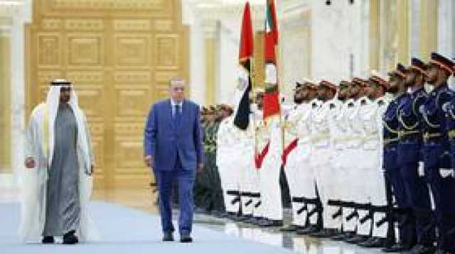 أردوغان يصل اليوم إلى الإمارات وبعدها إلى مصر