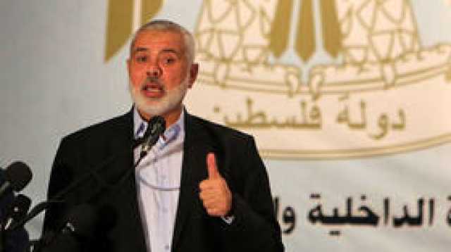 وفد 'حماس' برئاسة هنية إلى القاهرة