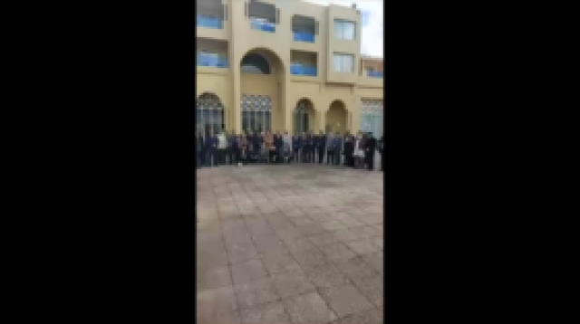 تونس.. 'منع' أعضاء من مجلسي النواب والأعلى للدولة الليبيين من عقد اجتماعهم (صور + فيديو)