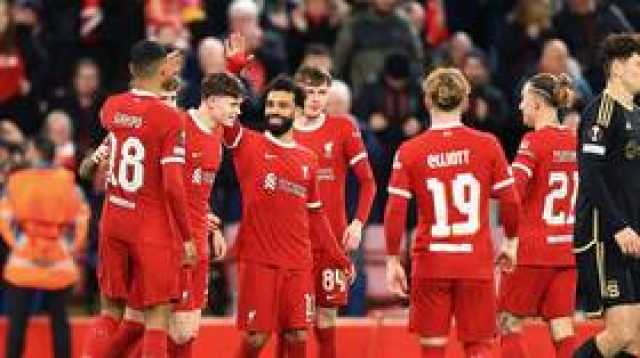 ليفربول يمطر شباك ضيفه سبارتا براغ بنصف دزينة من الأهداف (فيديو)