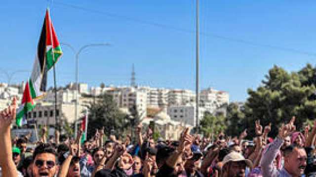 مظاهرات في محافظات أردنية تضامنا مع غزة