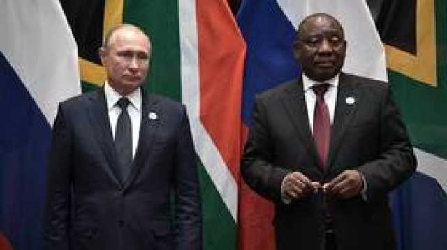 رئيس جنوب إفريقيا يعزي بوتين في ضحايا اعتداء 'كروكوس' الإرهابي