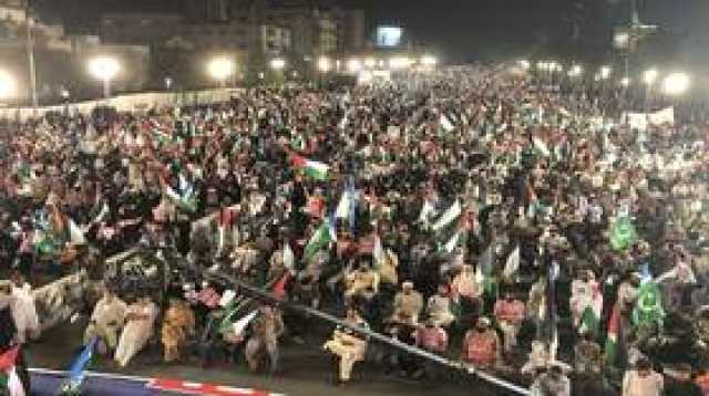 باكستان.. مسيرات في كراتشي للمطالبة بوقف الحرب على قطاع غزة (فيديوهات)