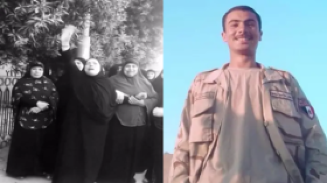 نشطاء يتداولون فيديو مؤثرا لوالدة الجندي المصري ضحية الاشتباك مع الإسرائيليين