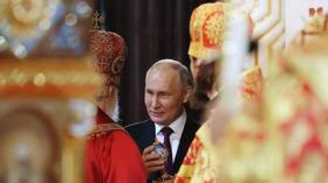 بطريرك موسكو وعموم روسيا يقيم صلاة شكر بمناسبة تنصيب بوتين