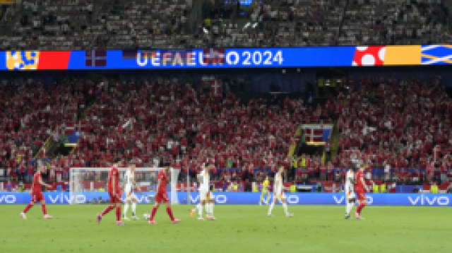 إيقاف مباراة ألمانيا والدنمارك في ثمن نهائي 'يورو 2024' (فيديو)