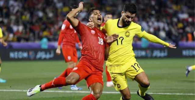 بالوقت القاتل.. البحرين تفوز على ماليزيا في بطولة كأس آسيا