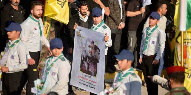 بالفيديو.. تشييع مهيب للشهيد ابو باقر الساعدي داخل مرقد الامام علي “ع” في النجف الاشرف