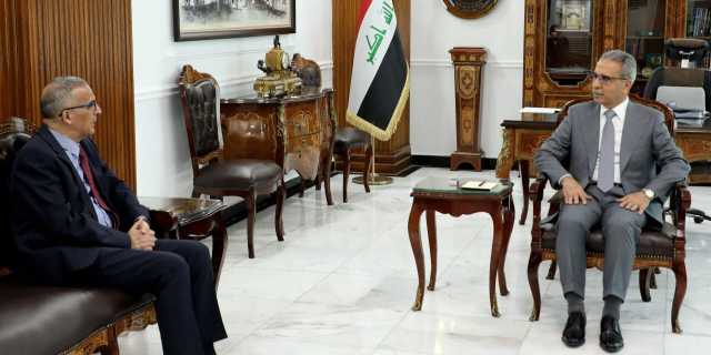 القاضي زيدان يبحث قضايا المحكومين الجزائريين والمودعين في دائرة الإصلاح العراقية