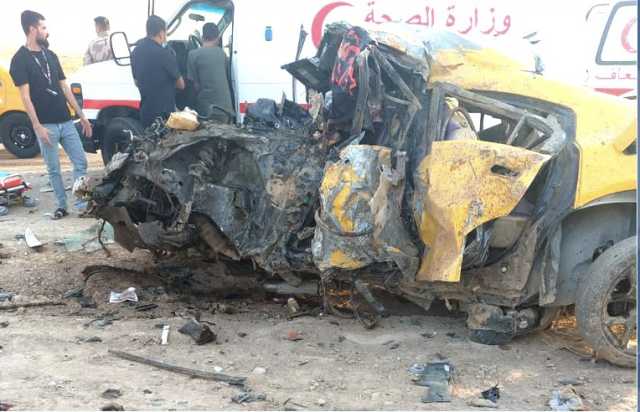 مصرع 5 زوار إيرانيين بحادث سير مروع جنوبي العراق