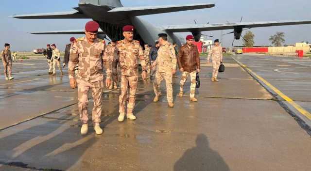 رئيس أركان الجيش وقائد القوات البرية يصلان إلى كركوك