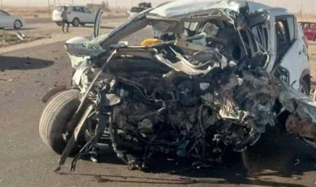 مصرع 6 أشخاص بحادث سير على طريق بغداد-كركوك