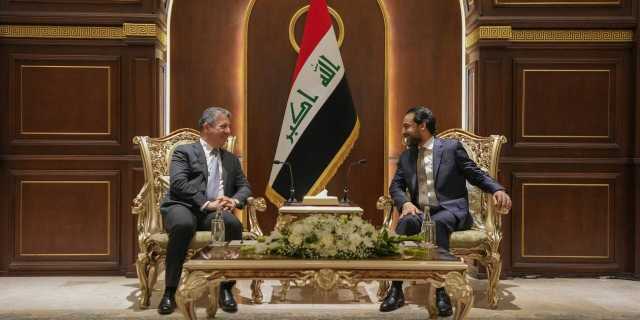 رئيسا البرلمان والإقليم يؤكدان ضرورة تأمين رواتب الموظفين بعموم العراق