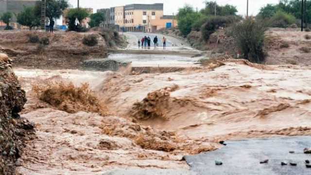 سيول عارمة تجتاح شرق المغرب