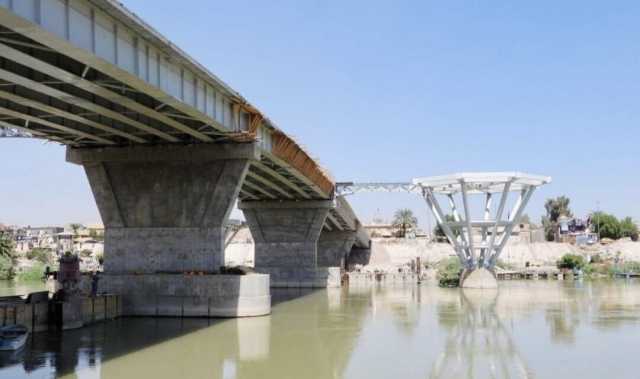 وزارة الاعمار: نسب الانجاز بمشروع جسر الكريعات بلغت 85%