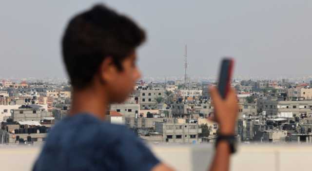 عودة تدريجية للاتصالات والإنترنت في غزة