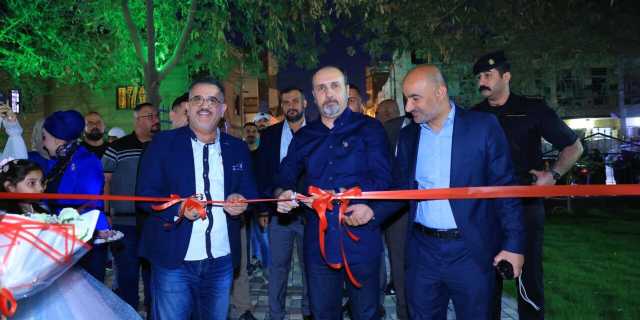 امين بغداد يفتتح 4 حدائق جديدة في العاصمة