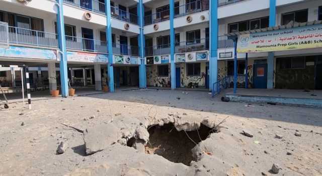 شهداء و الجرحى جراء استهداف مدرسة تؤوي نازحين شمالي غزة