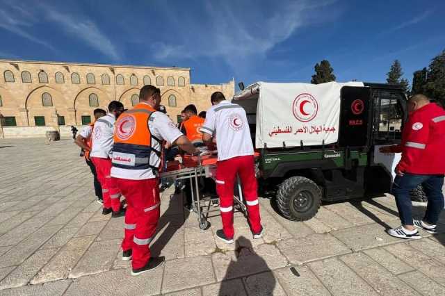 الهلال الأحمر الفلسطيني:ليس لدينا ماء وطعام نقدمه للمرضى أو النازحين بمستشفى القدس