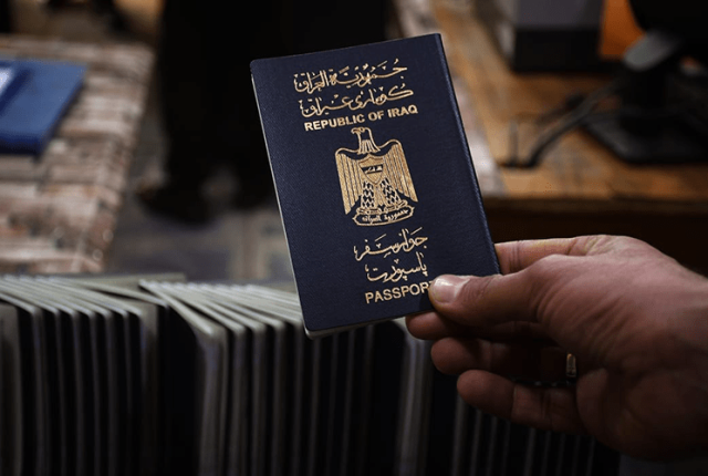 العراق بالمرتبة الأخيرة كأضعف جواز سفر عربي