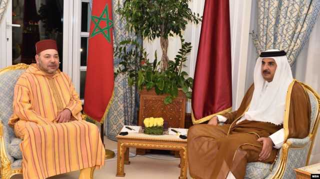 الملك محمد السادس يبعث برسالة خطية إلى أمير قطر