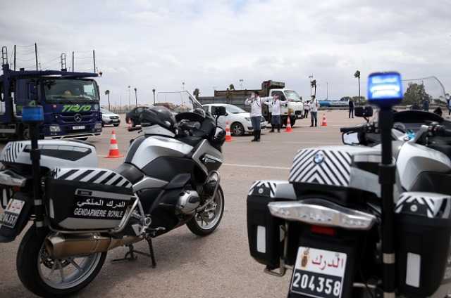 درك الطريق السيار بطنجة يوقف حافلة محملة بالمهاجرين السريين الأفارقة