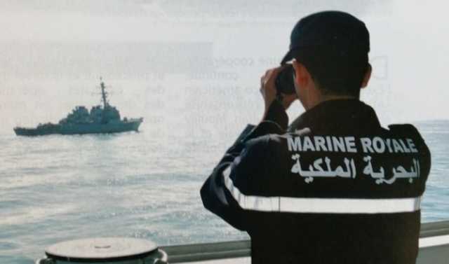 البحرية الملكية المغربية تعترض قارب على متنه 130 مهاجراً سرياً إنطلق مع سواحل السينغال نحو جزر الكناري