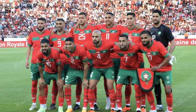 المنتخب المغربي ضمن القائمة النهائية لأفضل المنتخبات الأفريقية خلال 2023