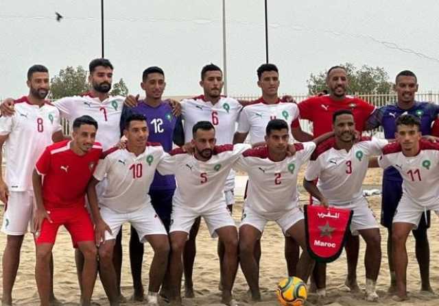 المنتخب المغربي للكرة الشاطئية يهزم السعودية ذهاباً وإياباً بـ17 مقابل 8 أهداف