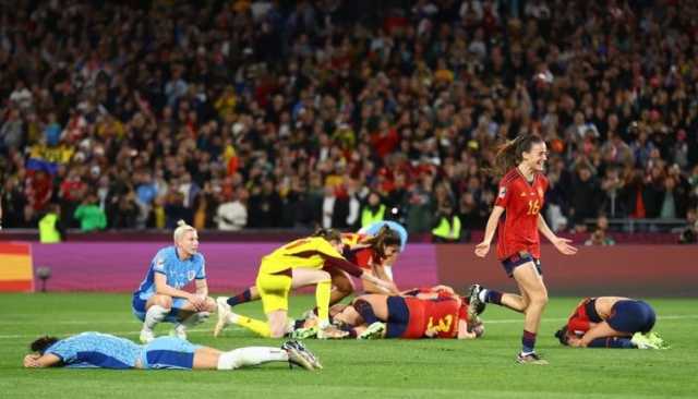 إسبانيا تهزم إنجلترا وتتوج بكأس العالم لكرة القدم النسوية لأول مرة في تاريخها
