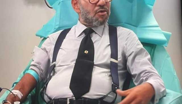 الملك محمد السادس يتبرع بالدم للمصابين في زلزال مراكش