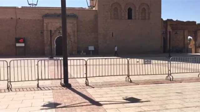 السلطات بمراكش تغلق مسجد الكتبية بعد ظهور تشققات بسبب الزلزال