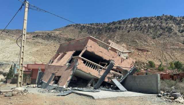 زلزال الحوز.. السلطات تواصل عملية حصر المساكن المنهارة بجماعة أغواطيم
