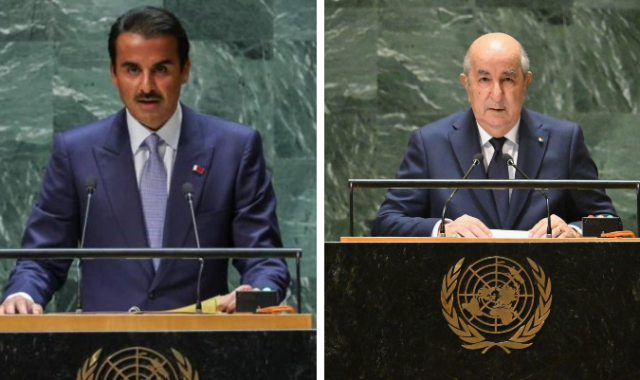 عكس تبون.. أمير قطر يعزي المغرب في ضحايا الزلزال من قلب الأمم المتحدة