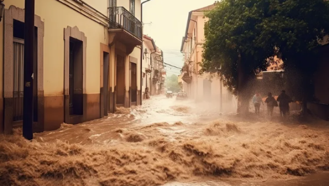 عاصفة دانا تثير الفوضى في إسبانيا والحكومة تعلن الطوارئ في مليلية