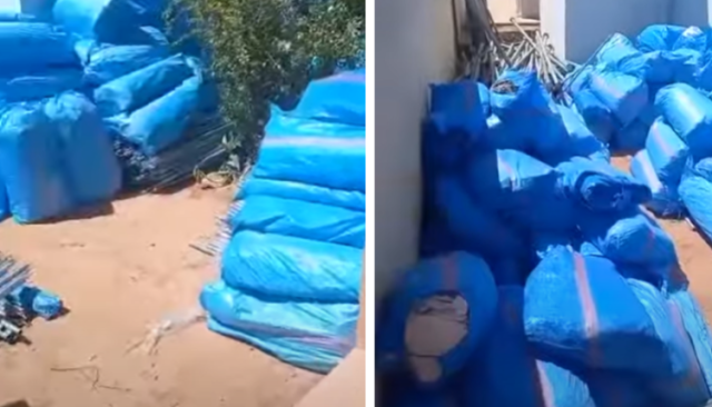 تخزين خيام داخل مقر جماعة بتارودانت و المتضررون من الزلزال يستغيثون (فيديو)