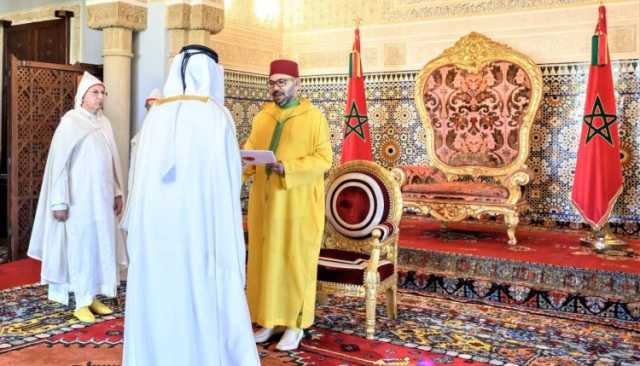 الملك محمد السادس يستقبل رئيس الإستثمارات في جهاز قطر للإستثمار حاملاً رسالة من الأمير تميم
