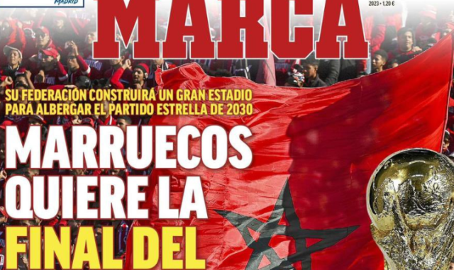 الصحافة الإسبانية تكتب : المغرب يريد استضافة نهائي المونديال
