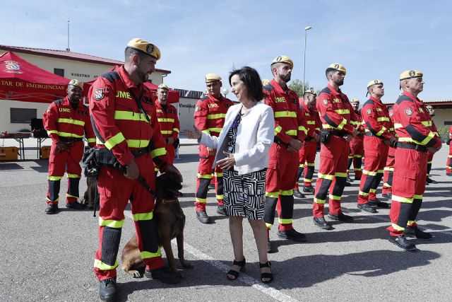 فريق الإنقاذ الإسباني يكشف حصيلة تدخلاته بمناطق الزلزال بالمغرب خلال استقباله من طرف وزيرة الدفاع