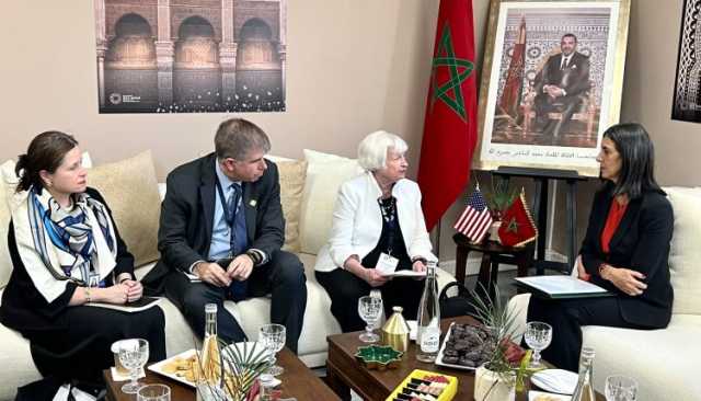 وزيرة الخزانة الأمريكية : المغرب نموذج في المنطقة و يحقق نمواً اقتصادياً قوياً